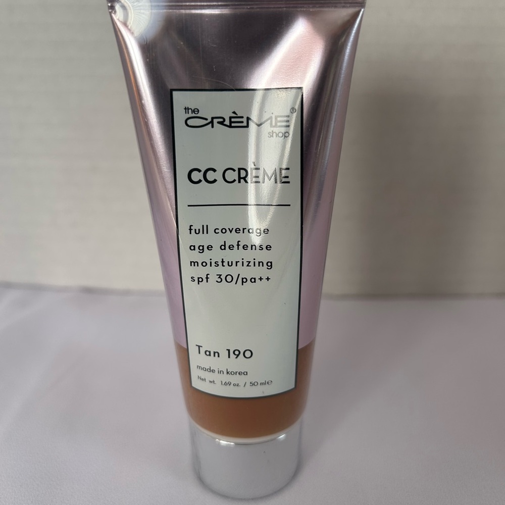 The Crème Shop Tan CC Crème Face Mask